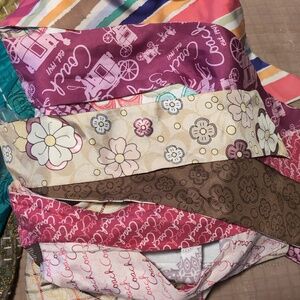 Bundle Of Coach Scarves Coach Scarf